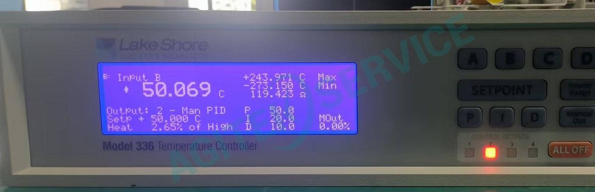 Lake Shore336溫控儀開機報錯維修