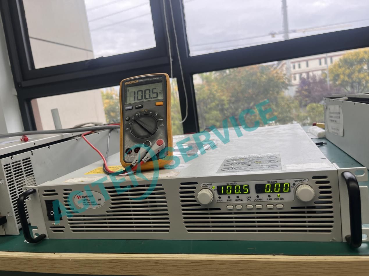 安捷倫N8759A電源上電有電流的滋滋聲維修