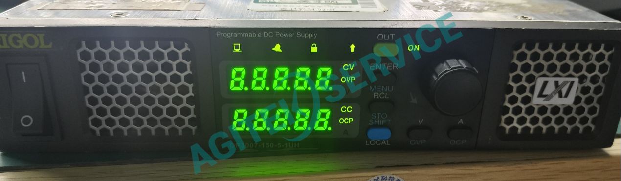 Rigol普源DP3007電源不能正常顯示數值維修案例