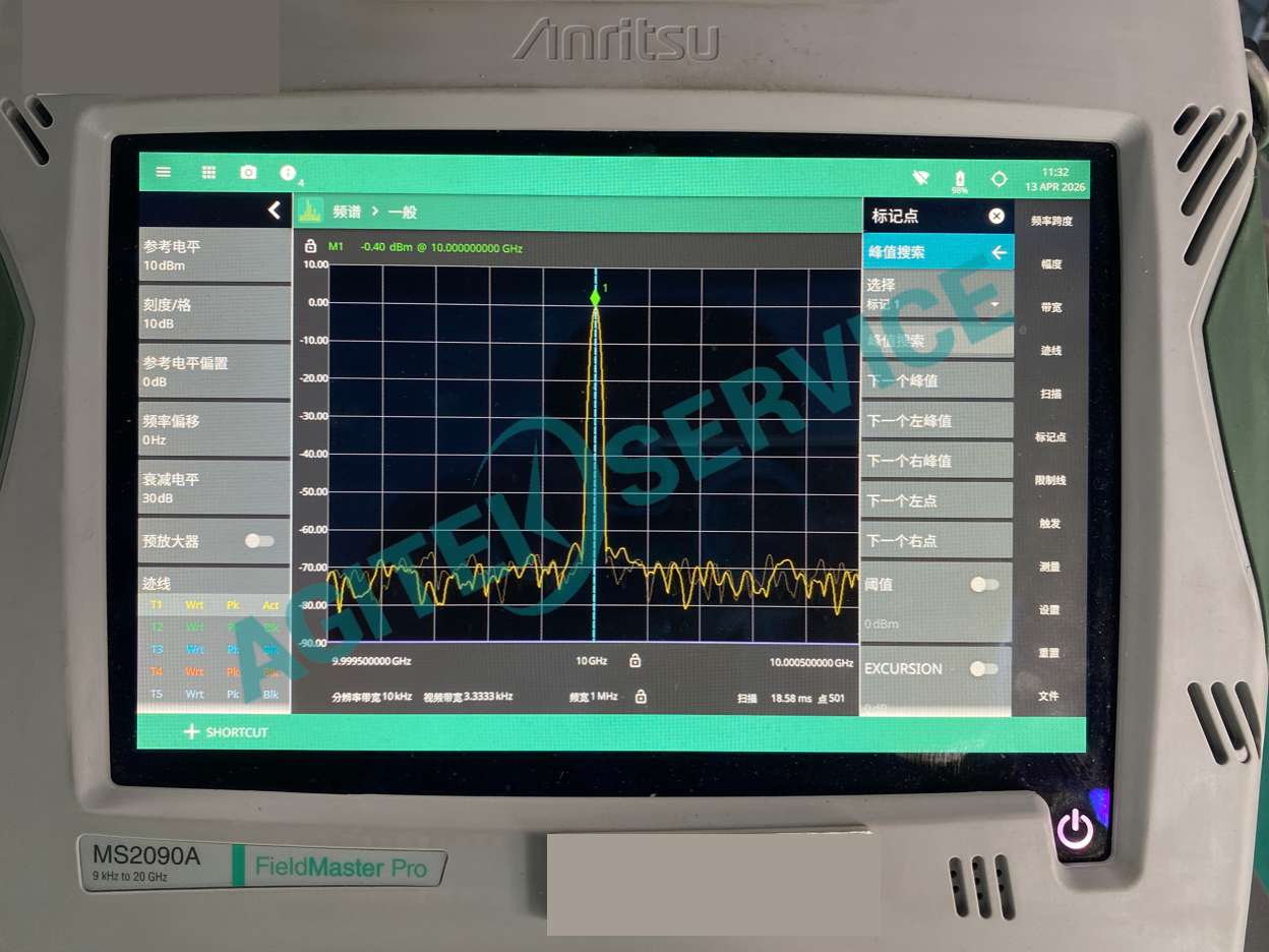 安立MS2090A無線通信頻譜分析儀測試不準維修