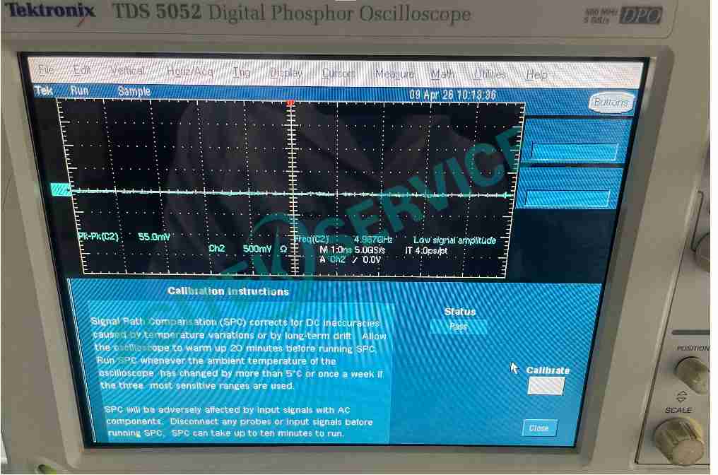 泰克TDS5052示波器加電開機風扇轉屏幕無任何顯示維修 泰克TDS5052示波器加電開機風扇轉屏幕無任何顯示維修