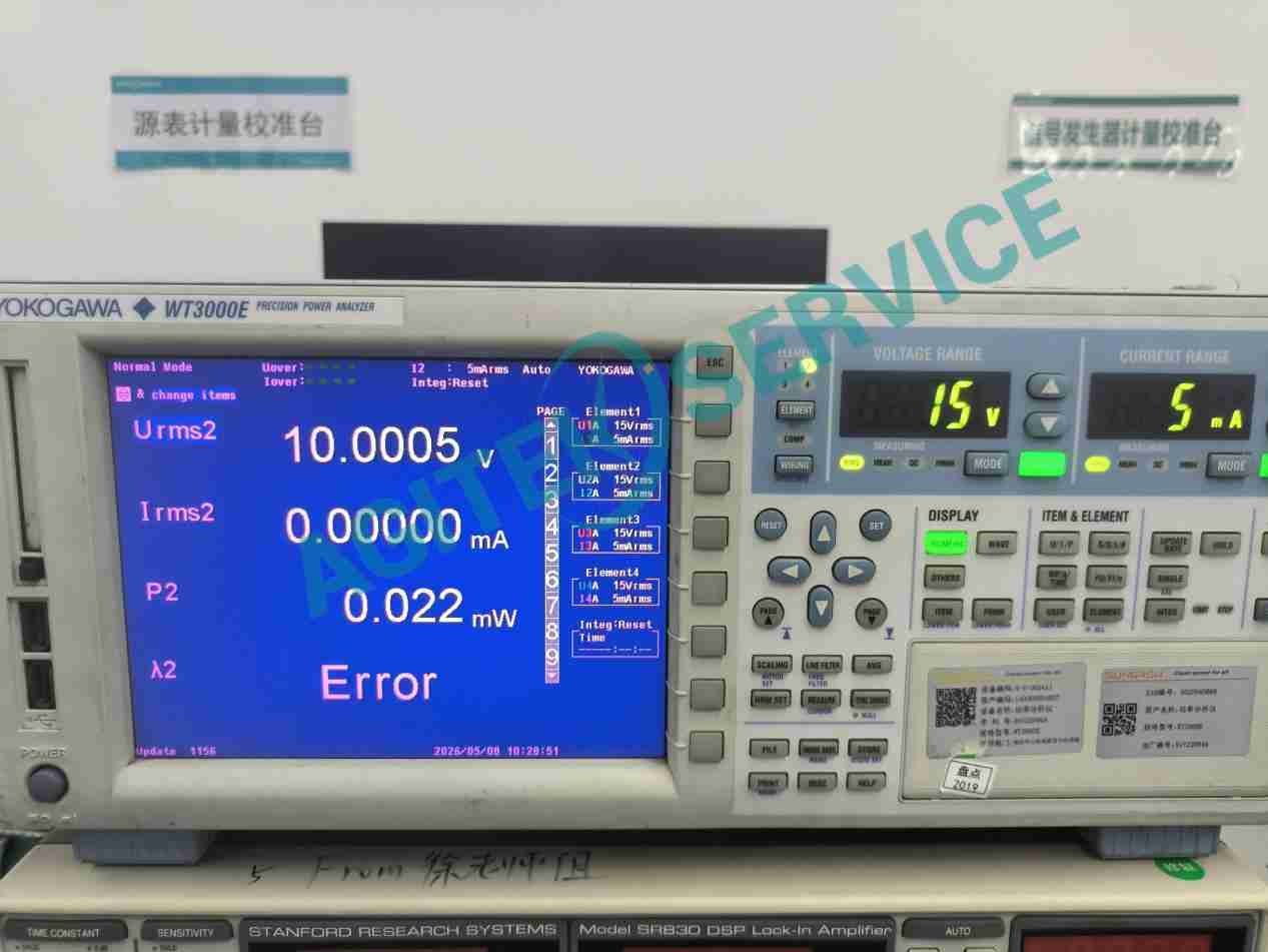 橫河WT3000E 功率分析儀不開機維修 橫河WT3000E 功率分析儀不開機維修