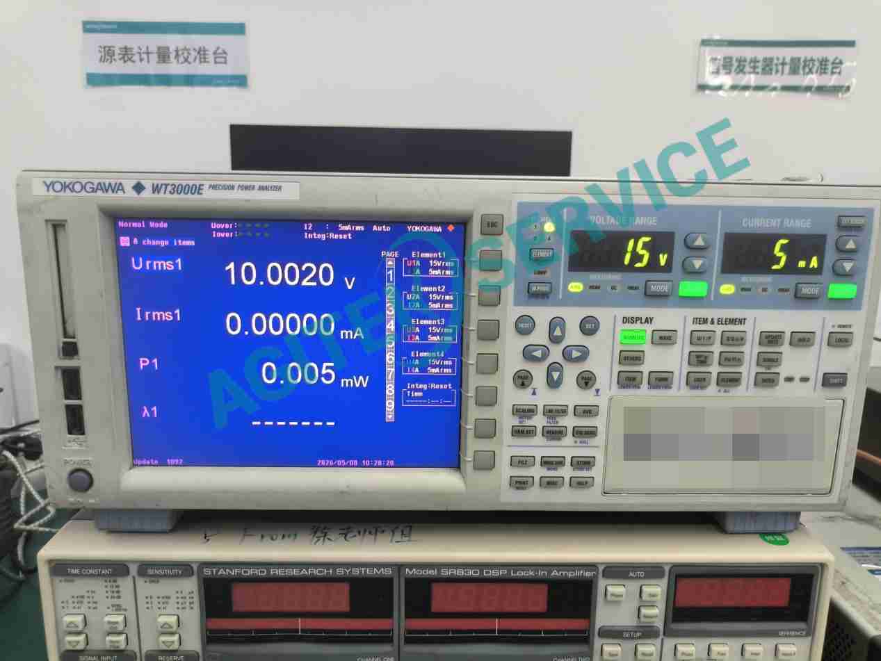 橫河WT3000E 功率分析儀不開機維修 橫河WT3000E 功率分析儀不開機維修
