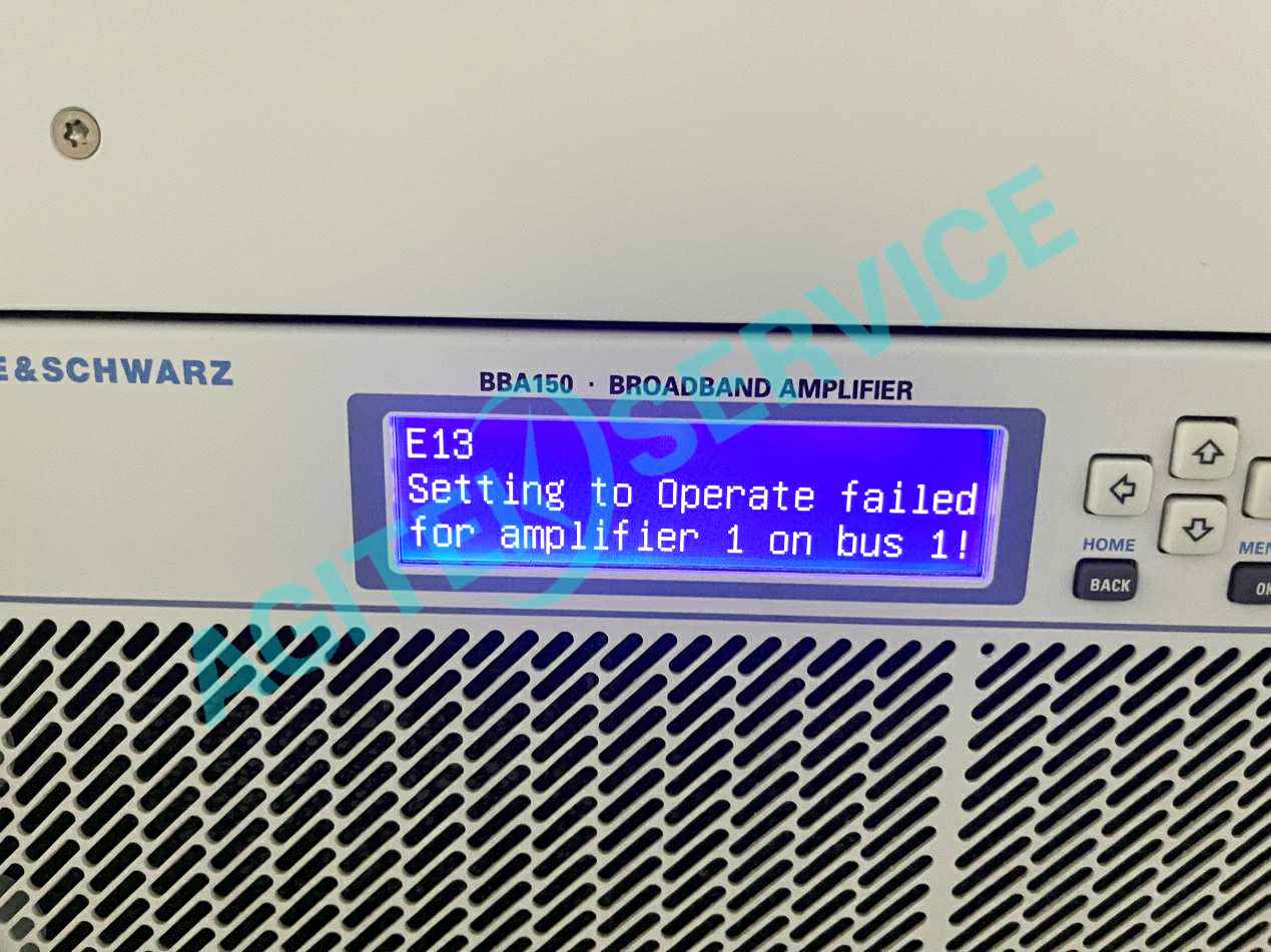 羅德與施瓦茨(Rohde&Schwarz)係統放大器維修 羅德與施瓦茨(Rohde&Schwarz)係統放大器維修