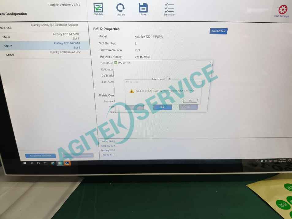 Keithley深夜成人在线观看半導體分析儀軟件連接失敗