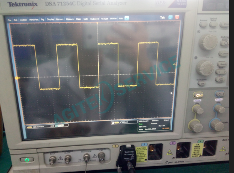 泰克DSA71254C示波器無法開機 泰克DSA71254C示波器無法開機