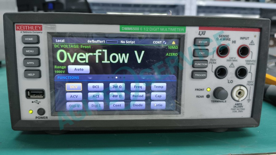 DMM6500萬用表故障圖