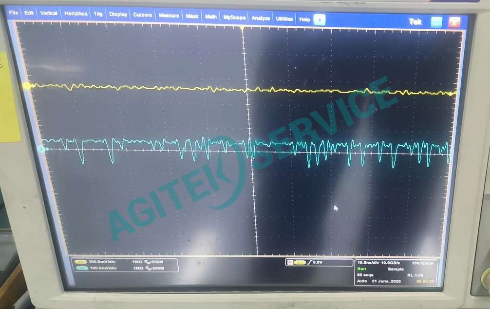 Tektronix泰克DPO7054C示波器開機自檢報錯維修案例