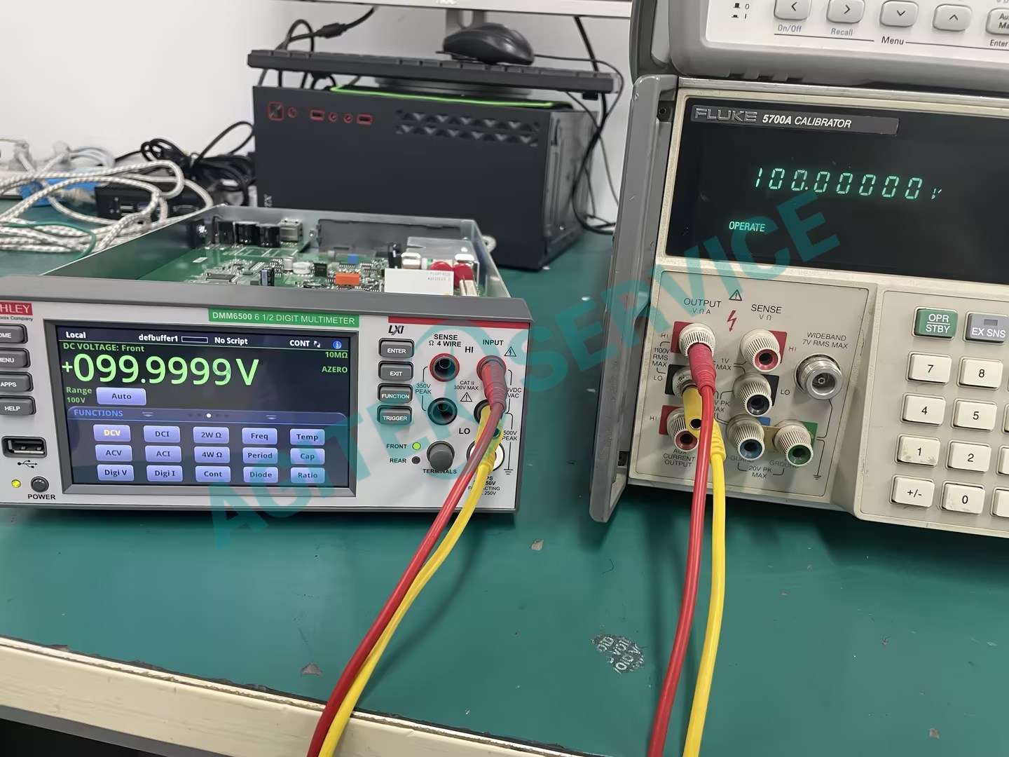 DMM6500萬用表修複照片