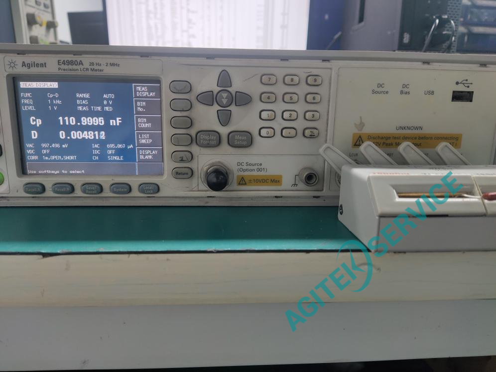 E4980A阻抗分析儀修複照片