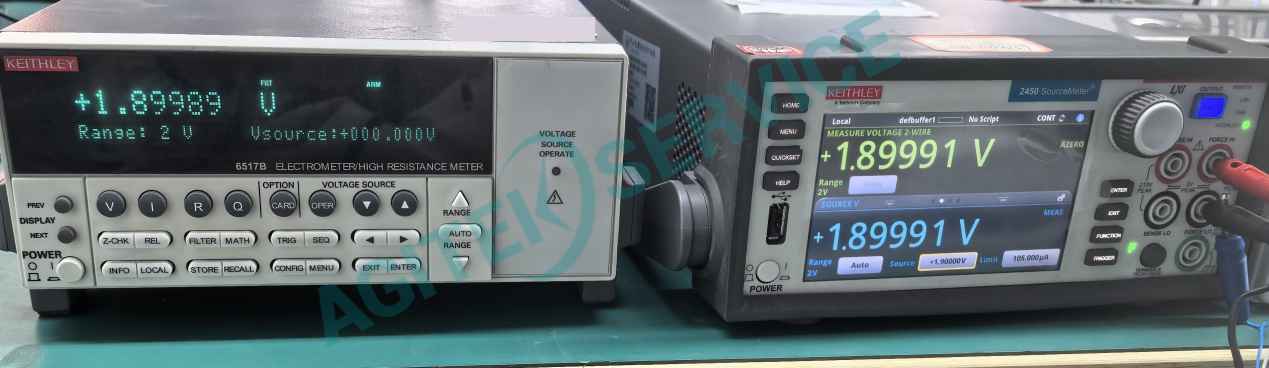 6517B靜電計修複照片