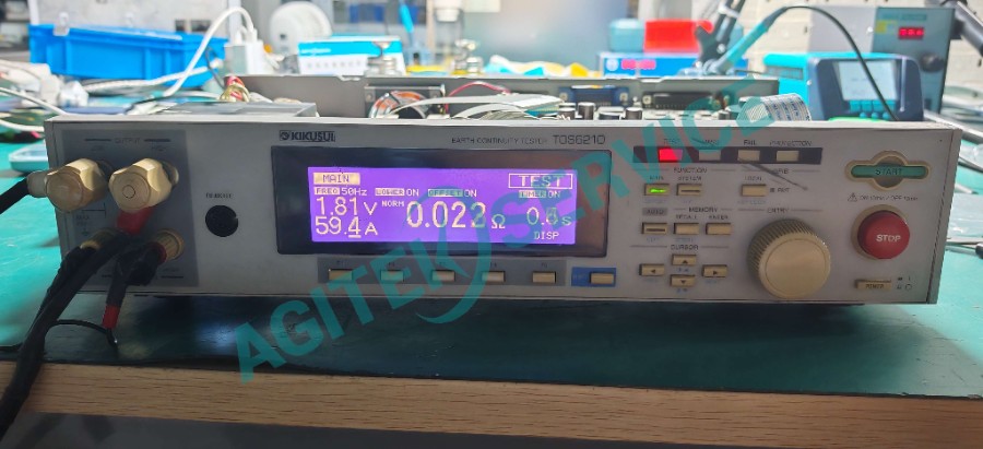 菊水TOS6210 接地電阻測試儀修複照片