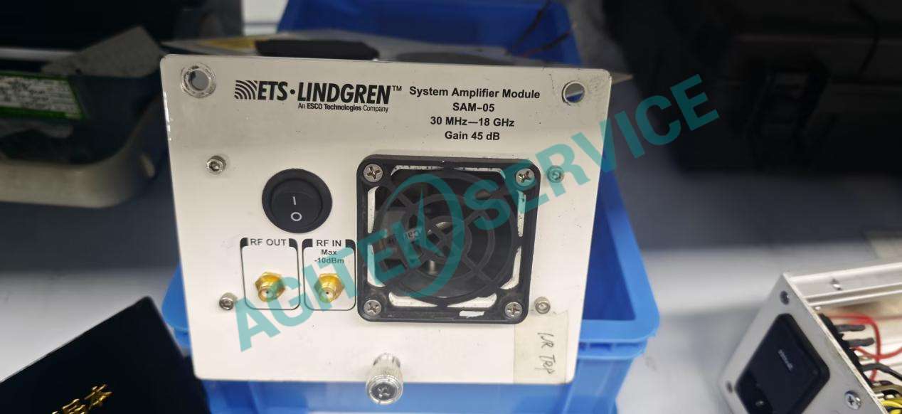 ETS-Lindgren  SMA-05-18G前置放大器全頻段無增益維修案例