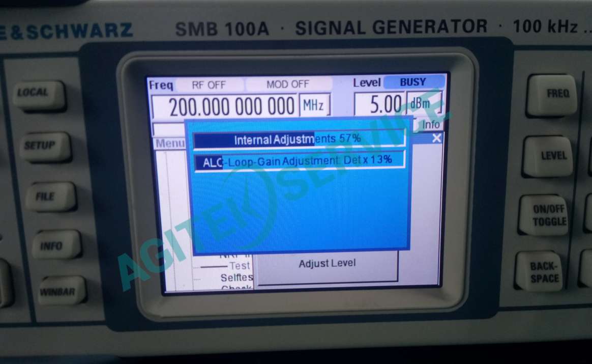R&S羅德與施瓦茨SMB100A信號源常見故障代碼及解決方法