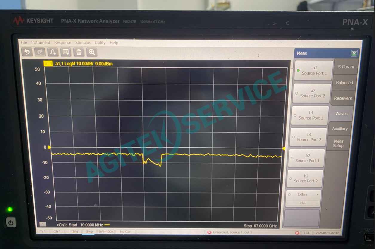 是德科技N5247A PNA-X網絡分析儀常見故障現象與排查思路 是德科技N5247A PNA-X網絡分析儀常見故障現象與排查思路