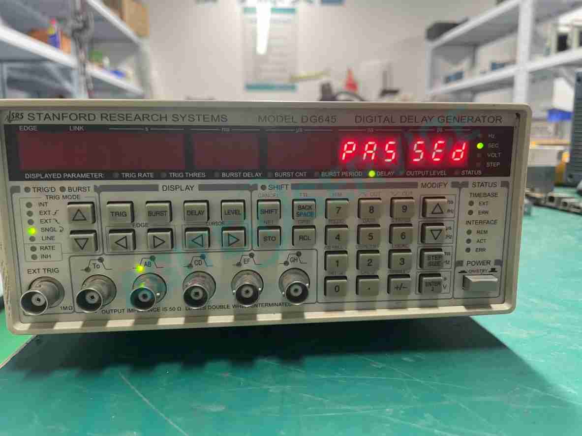 斯坦福DG645數字延遲/脈衝發生器常見故障排查指南
