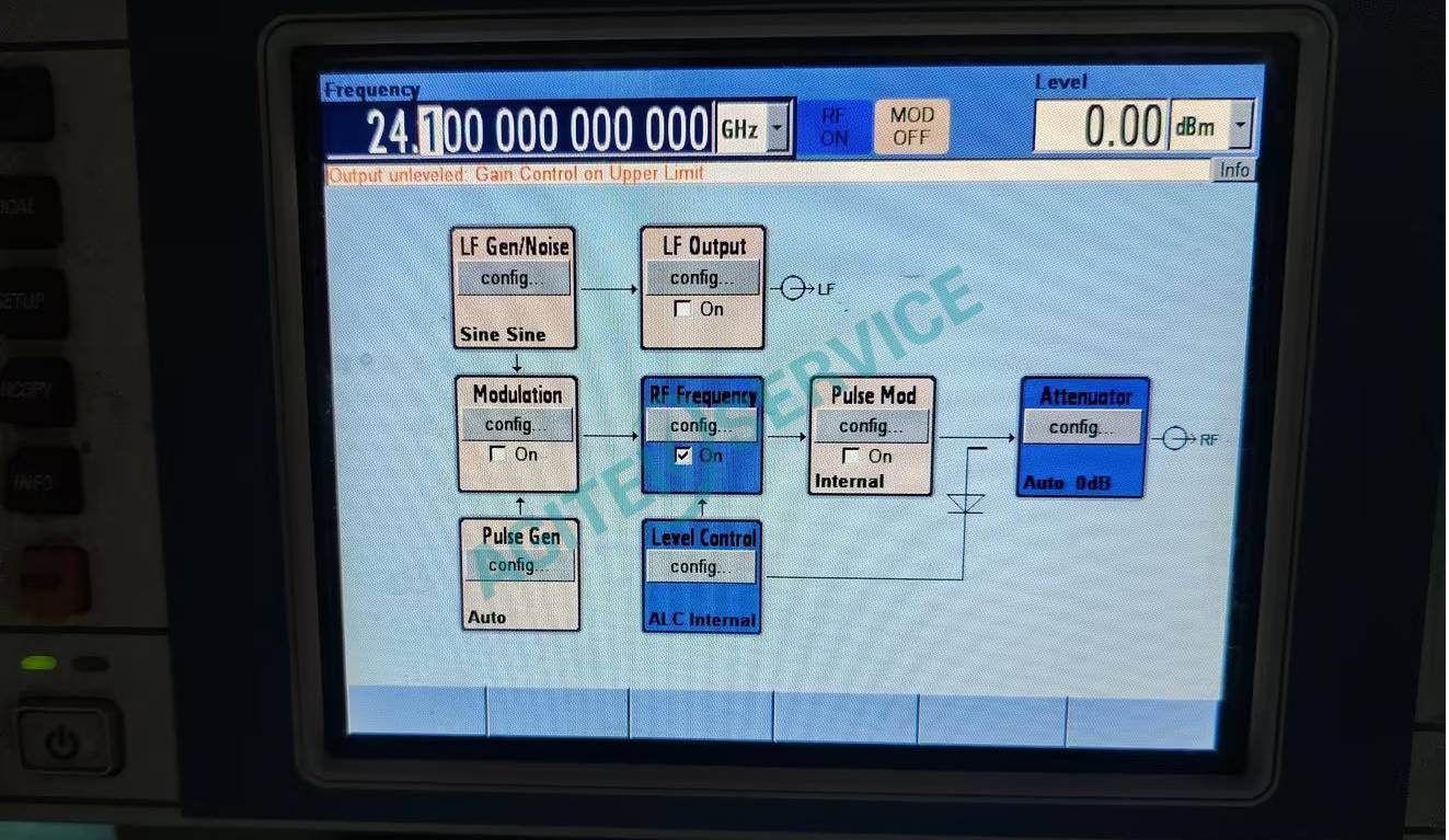羅德與施瓦茨 SMF100A微波信號發生器常見故障代碼及解決方法 羅德與施瓦茨 SMF100A微波信號發生器常見故障代碼及解決方法