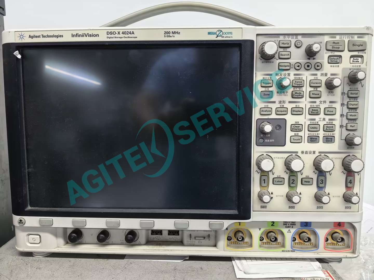 Keysight是德科技DSOX4024A示波器無法上電維修案例