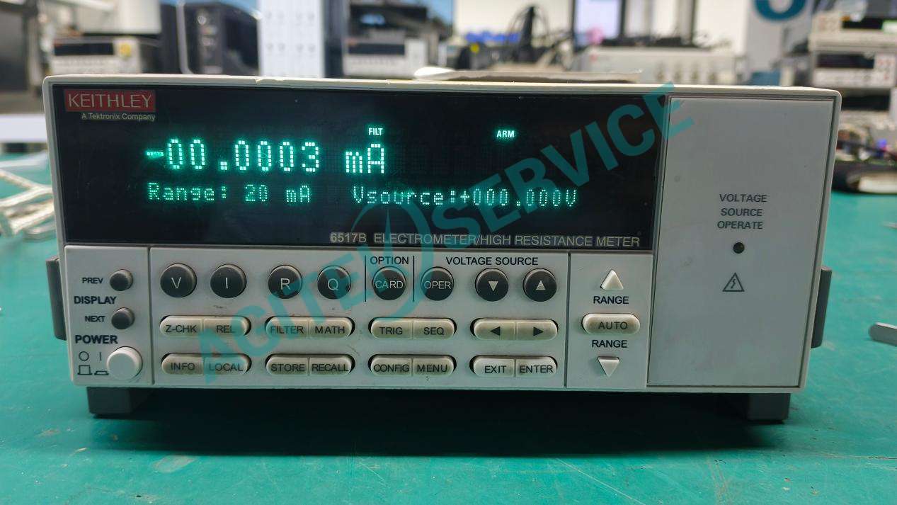 深夜成人在线观看6517B靜電計儀器測量值一直有一個數值維修