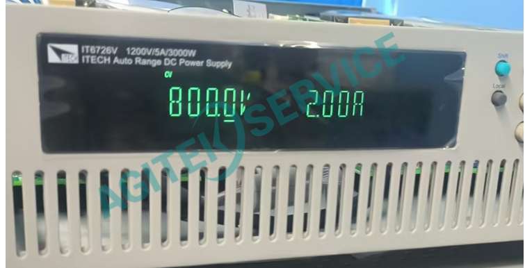 艾德克斯IT6726V可編程高壓電源通電後開機跳閘維修