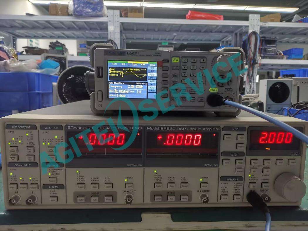SR830鎖相放大器修複檢測照片2