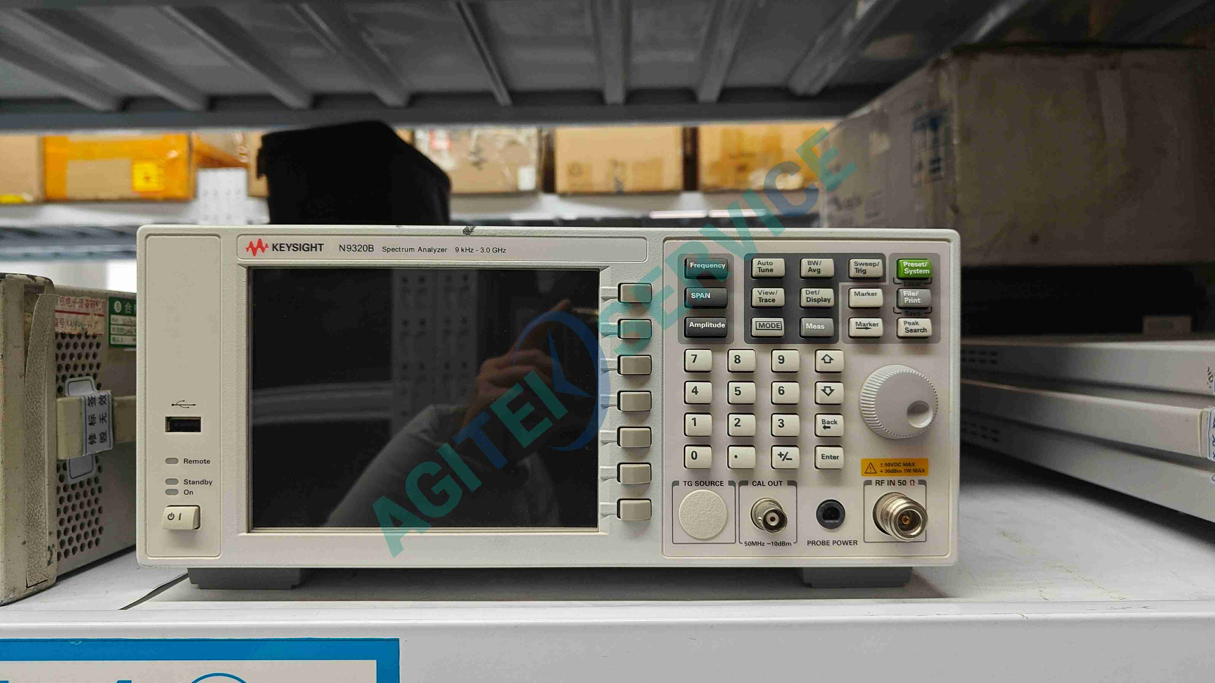 是德科技N9320B頻譜分析儀常見故障代碼與解決方法