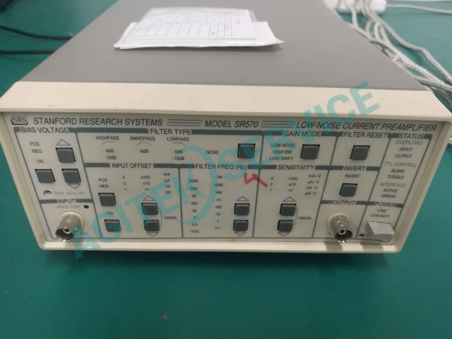 斯坦福SR570低噪聲電流前置放大器常見故障代碼與解決方法 斯坦福SR570低噪聲電流前置放大器常見故障代碼與解決方法