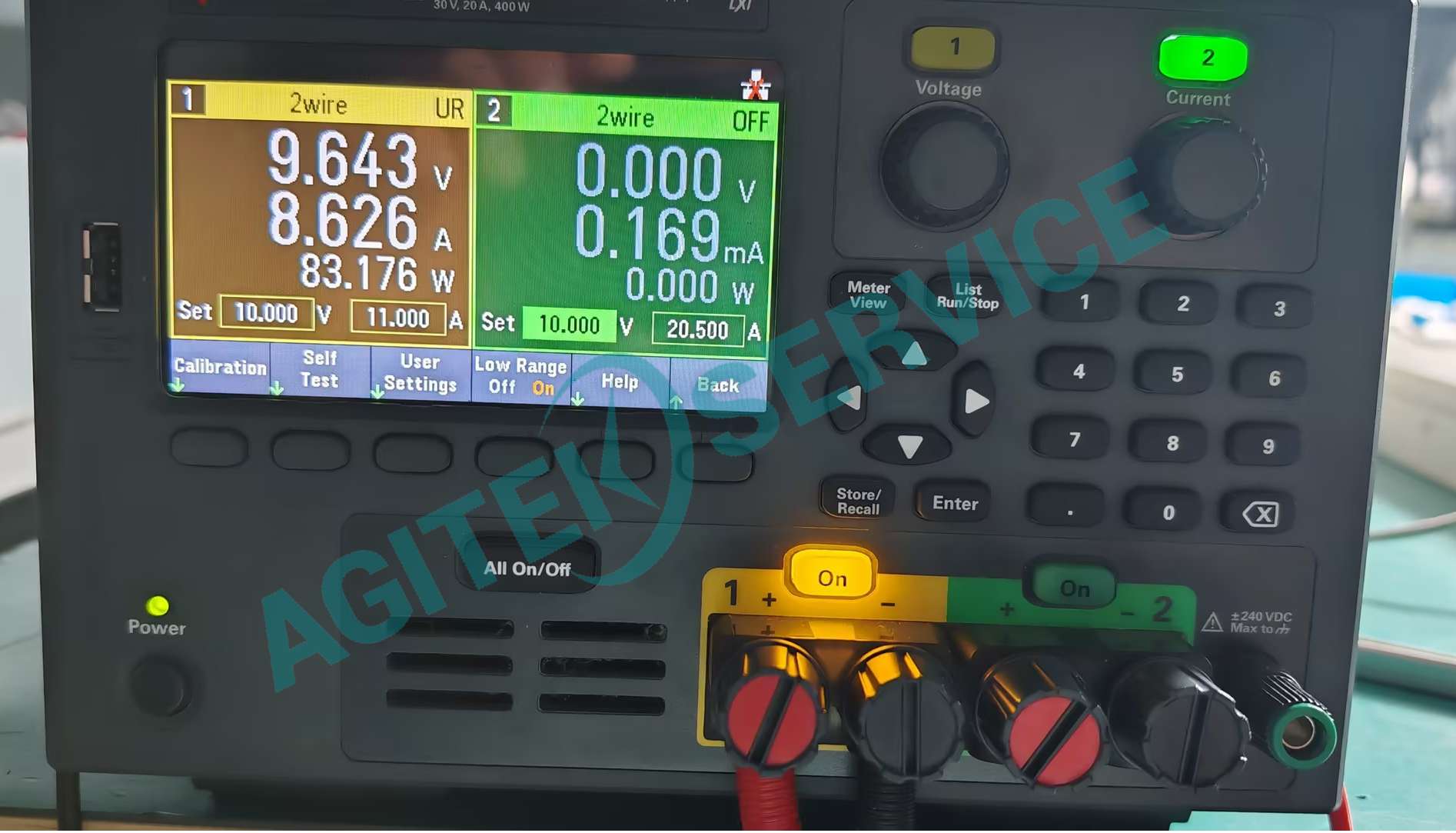 是德E36233A 電源故障圖